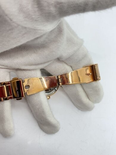 商品画像：クォーツ腕時計/アナログ/ステンレス/WHT/GLD/MK-5616 4