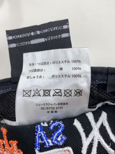 商品画像：キャップ/8 1/8/コットン/BLK/メンズ/SUBWAY SERIES 6