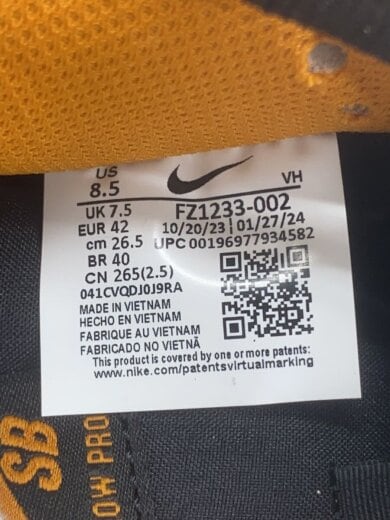 商品画像：DUNK LOW PRO_ダンク ロー プロ/26.5cm/WHT 5