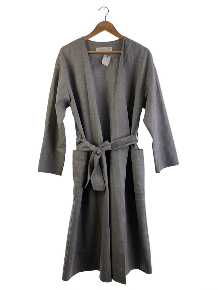 GALERIE VIE / コート/36/ウール/GRY/23-08-61-08001