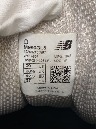 商品画像：M990/グレー/27cm/GRY/USA製// 5