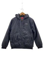 2-Tone Hooded Sideline Jacket/ナイロンジャケット/S/ナイロン/BLK