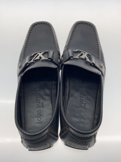 商品画像：モンテカルロ・ドライビングシューズ/ローファー/UK6/BLK/レザー 3