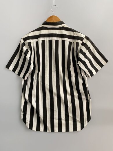 商品画像：半袖シャツ/XS/コットン/BLK/ストライプ/PG-B014// 2