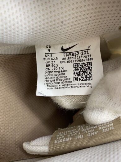 商品画像：AIR FORCE 1 07 LV8_エア フォース 1 07 LV8/27cm/CRM 5