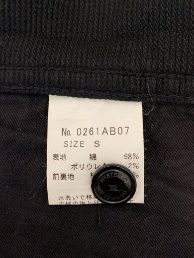 商品画像：ジャケット/S/コットン/BLK/0261AB07 5
