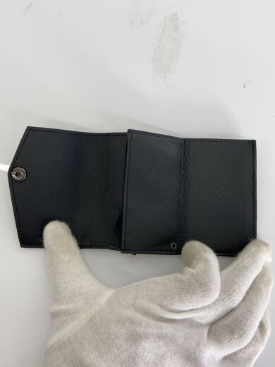 商品画像：財布/--/BLK/無地/メンズ/カドスレ有 4