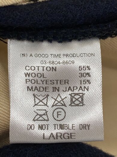 商品画像：ボトム/L/コットン/NVY/無地 5