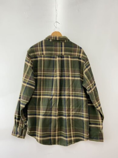 商品画像：ネルシャツ/L/コットン/GRN 2