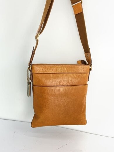 商品画像：ショルダーバッグ_ブリーカー_オールレザー/レザー/BEG 3