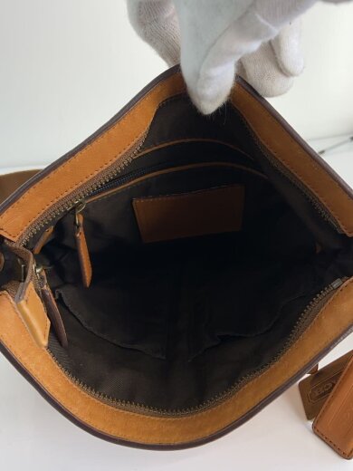 商品画像：ショルダーバッグ_ブリーカー_オールレザー/レザー/BEG 6