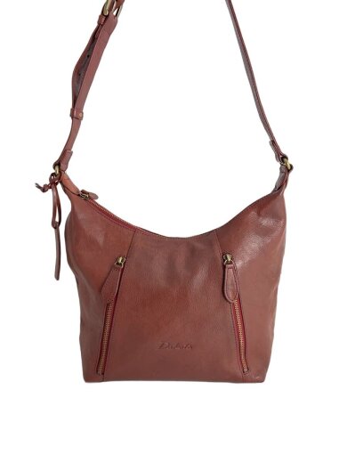 商品画像：ショルダーバッグ/レザー/BRW 1