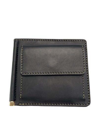 商品画像：2つ折り財布/レザー/メンズ/マネークリップ付き 1