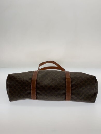 商品画像：トートバッグ/マカダム柄/角スレ有/内側使用感有/ハンドル付根部分劣化有 4