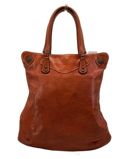 商品画像：トートバッグ/レザー/BRW/無地 1