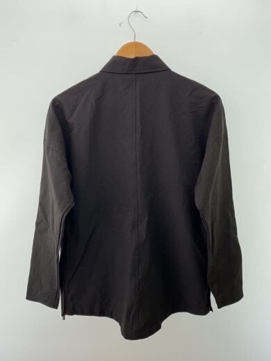 商品画像：SHINOGI/ショルカラー テーラードジャケット/M/ナイロン/BLK/無地 2