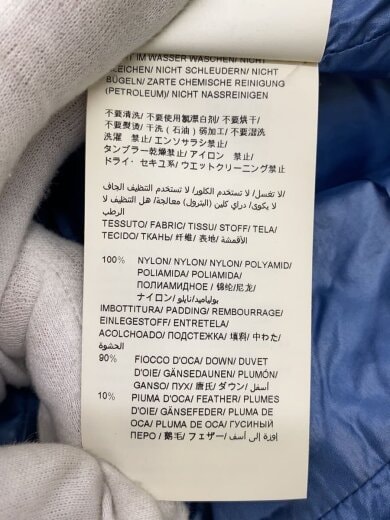 商品画像：BELBO/ベルボ/ダウンジャケット/1/MTA19A4562/首回り極僅かな汚れ有 4