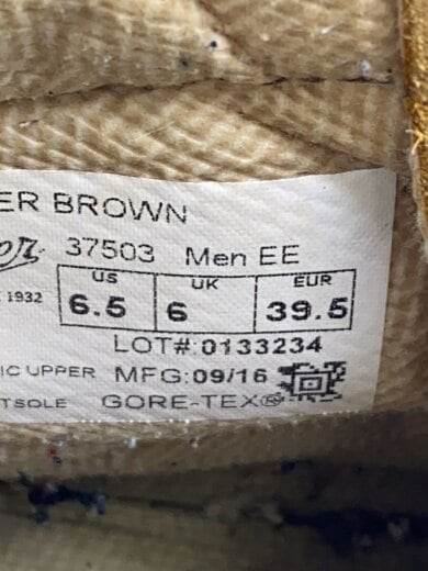 商品画像：VANCOUVER/トレッキングブーツ/UK6/レザー/37503/MADE IN USA 5