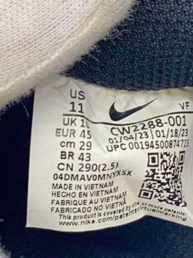 商品画像：AIR FORCE 1 07_エア フォース 1 07/29cm/BLK 5