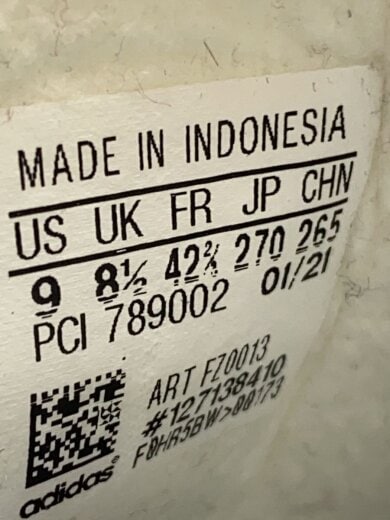 商品画像：COUNTRY OG_カントリー/27cm/WHT 5