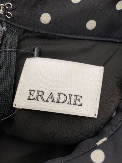 商品画像：ERADIE/Chiffon dot pleated dress/FREE/ポリエステル/BLK//163350015 3