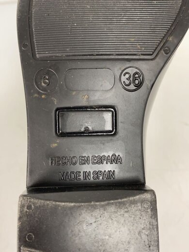 商品画像：サイドゴアレオパードレインブーツ/36/ブラック 5