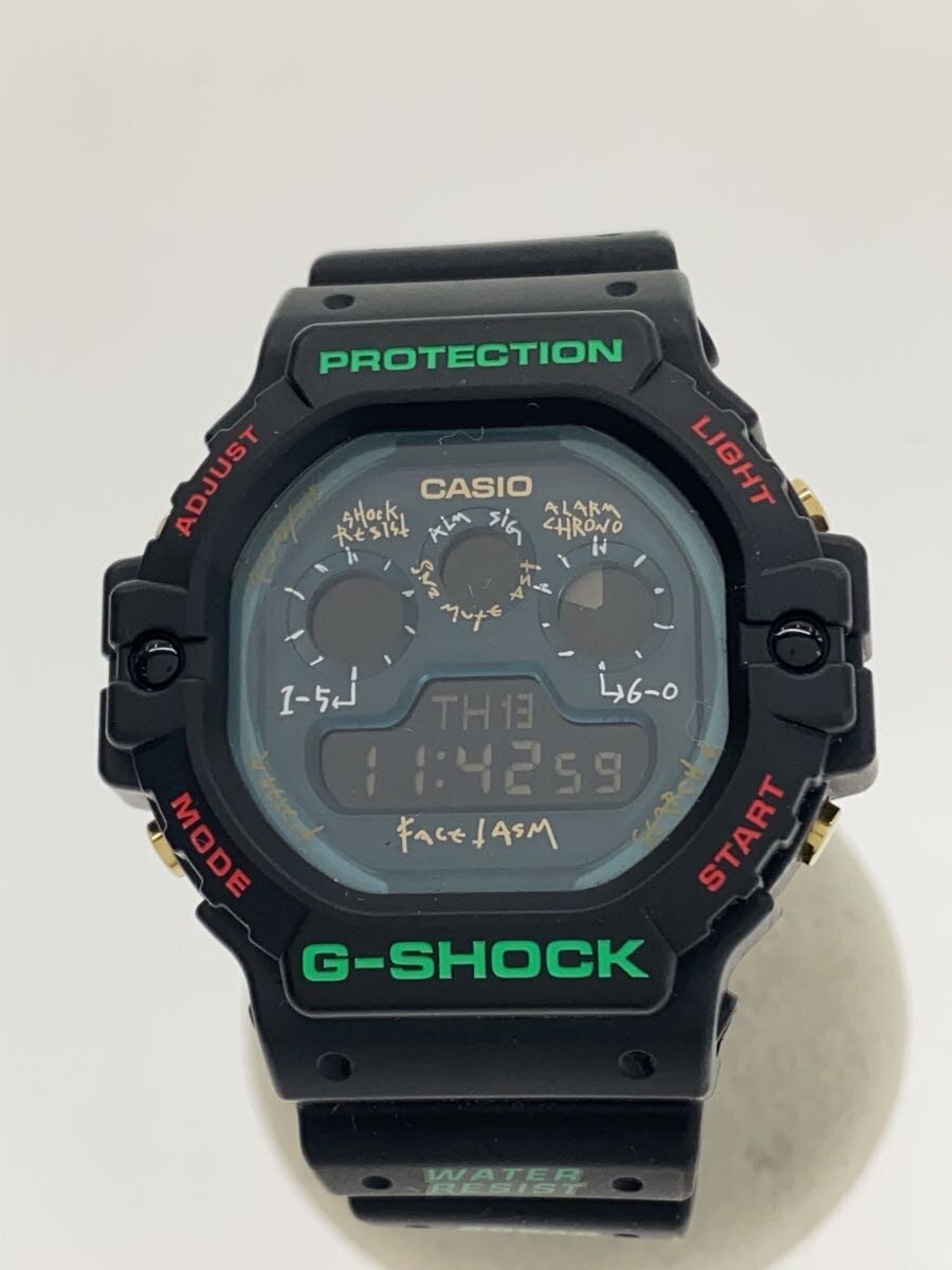 CASIO / クォーツ腕時計_G-SHOCK/デジタル/BLK