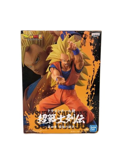 商品画像：フィギュア/超戦士列伝 第四章 最強の親子/超サイヤ人3 孫悟空 1