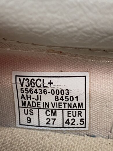 商品画像：ローカットスニーカー/27cm/RED/キャンバス/V36CL+ 5