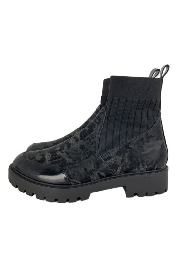 商品画像：シューズチェルシー/BIKER SOCK/ブーツ/UK5/ブラック/21WSAP04 1