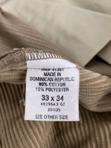 商品画像：太畝コーデュロイパンツ/POLOCORDS/33/コーデュロイ/ベージュ 5