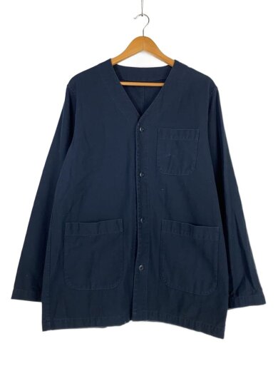 商品画像：NO COLLAR WORK JACKET/L/コットン/ネイビー/SOPH-156111 1