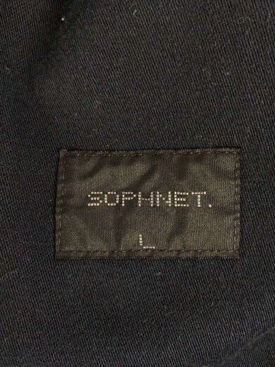 商品画像：NO COLLAR WORK JACKET/L/コットン/ネイビー/SOPH-156111 3