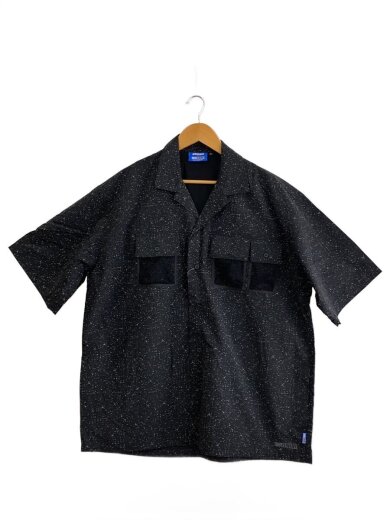 商品画像：半袖シャツ/XL/ナイロン/BLK/ドット/MA24S-SH041 1