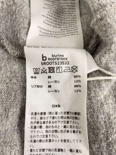 商品画像：Cotton Rayon 88/12 Print Tee/3/コットン/グレー/bROOTS23S32// 5