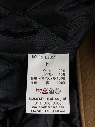 商品画像：コート/M/ウール/キャメル/無地/16-BZ065// 4
