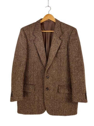 商品画像：HARRISTWEED/テーラードジャケット/M/ウール/ブラウン/HJ-08012// 1
