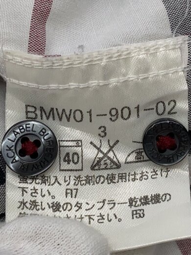 商品画像：長袖シャツ/3/コットン/BLK/bme01// 4