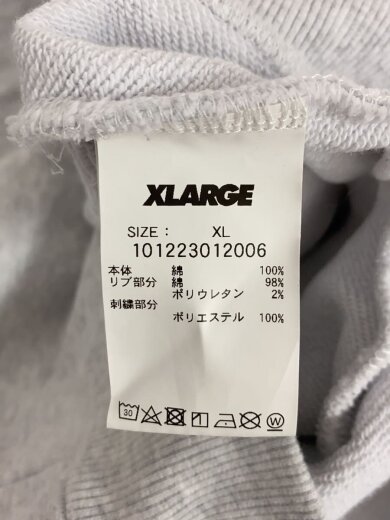 商品画像：スウェット/XL/コットン/GRY/101223012006 4