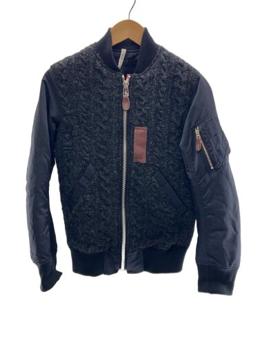 商品画像：フライトジャケット/1/ナイロン/GRY/efiN-JK05 1