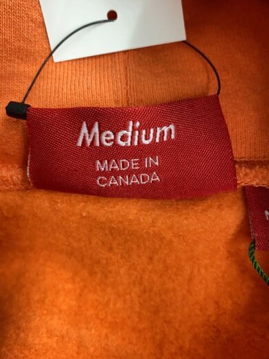 商品画像：パーカー/M/--/ORN/無地 4