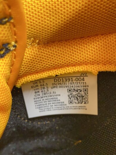 商品画像：DUNK LOW RETRO_ダンク ロー レトロ/28.5cm/YLW 5