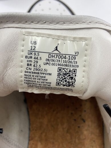 商品画像：AIR JORDAN 1 ELEVATED LOW_エア ジョーダン 1 エレベート ロー/29cm/WHT 5