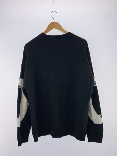 商品画像：ニット・セーター(厚手)/L/コットン/BLK 2
