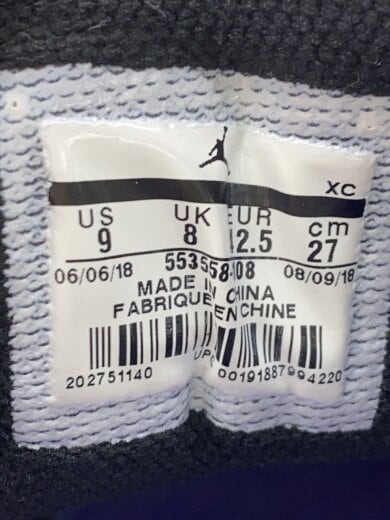 商品画像：AIR JORDAN 1 LOW/エアジョーダンロー/ホワイト/553558-108/27cm/WHT 5