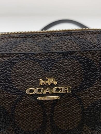 商品画像：ショルダーバッグ/レザー/BRW/総柄/A2061 91677 5