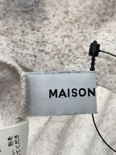 商品画像：カットソー/FREE/ポリエステル/GRY/21231415302/Bird Print Sheer Top 3