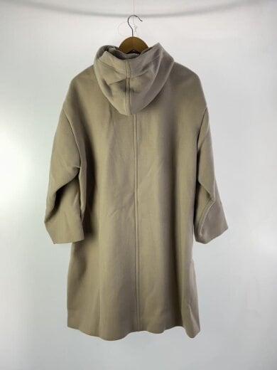 商品画像：コート/S/ウール/BEG/8225-260-0263-1130/MELTON HOODED COAT 2