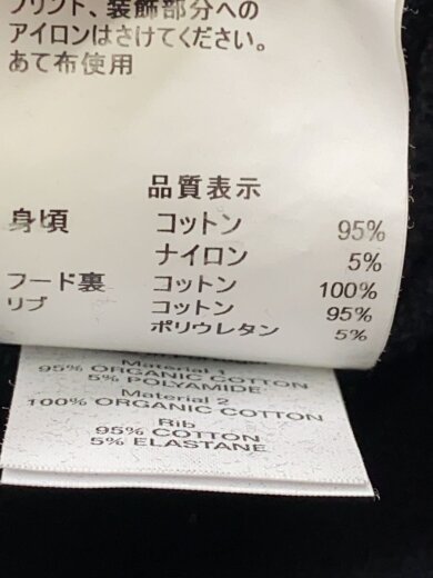 商品画像：パーカー/L/コットン/BLK 5