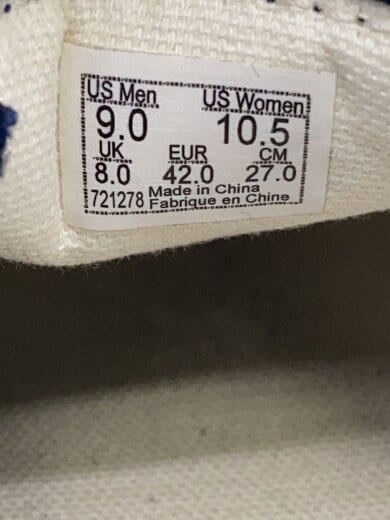 商品画像：ローカットスニーカー/27cm/NVY/VN000NBME4A 5